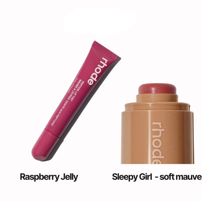 Rhode Blush And Peptide Lip Tint Duo