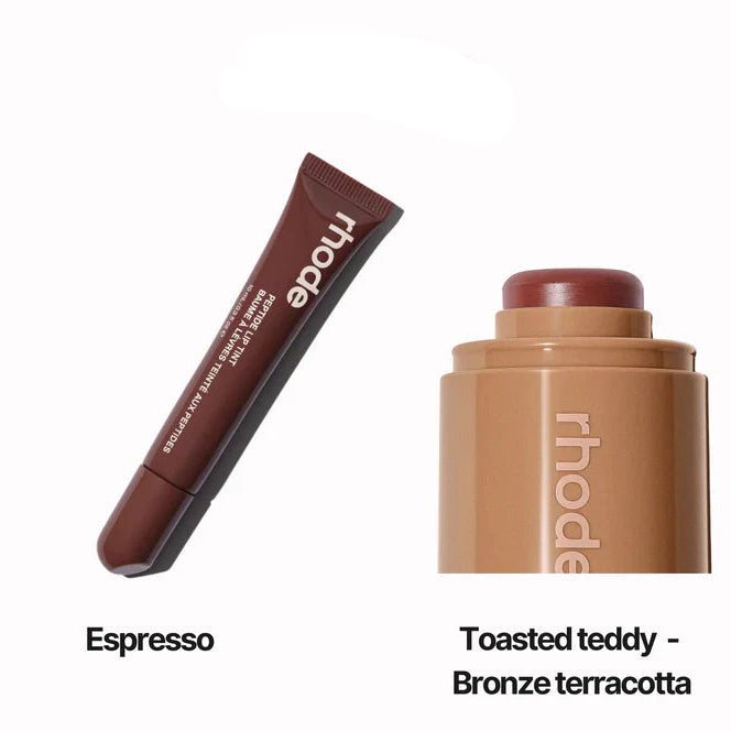 Rhode Blush And Peptide Lip Tint Duo