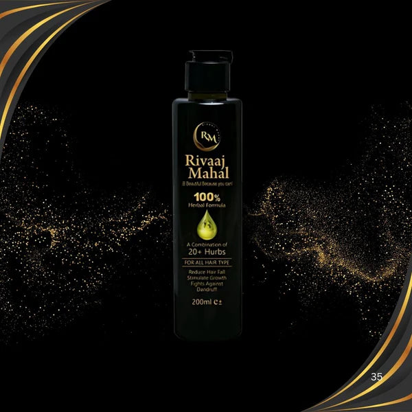 Rivaaj Mahal 20+ Herb Hair Oil - 200ml