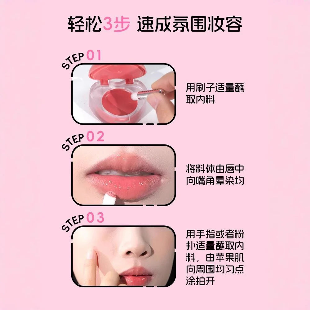 Romantic Rain 2 in 1 Blusher & Lip Gloss