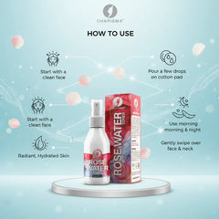 Charisma Cosmetics  Rose Water Toner - 120ml