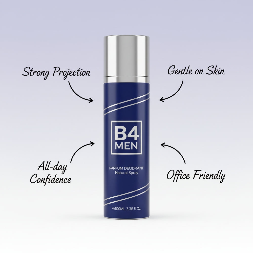 Shifan's B4 Men Perfume Deodorant Natural Spray - 100ml