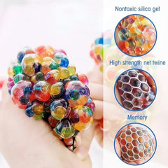 Mesh Squishy Stress Relief Squeeze Grape Balls – Each