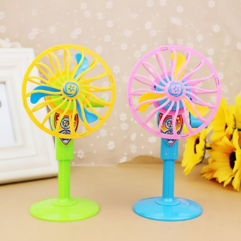 Mini Toy Floor Standing Fan for Kids Play