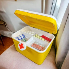 Multipurpose First Aid Box & Medicine Organizer