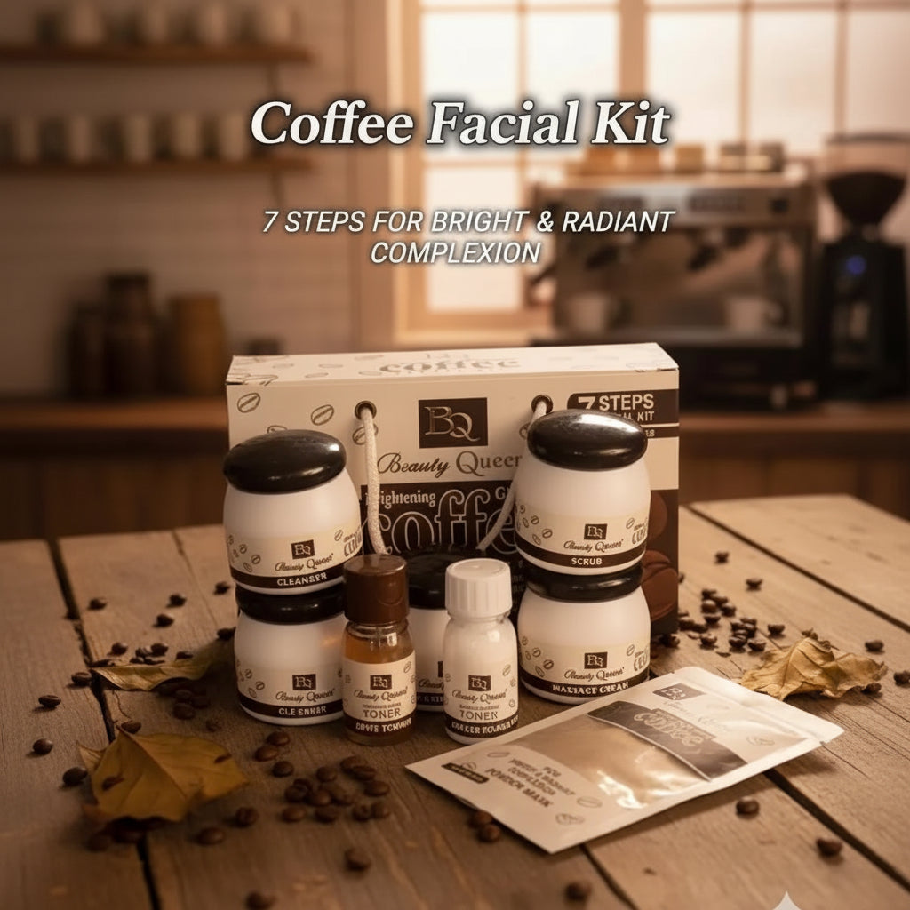 7-in-1 Beauty Queen Korean Coffee Facial Kit