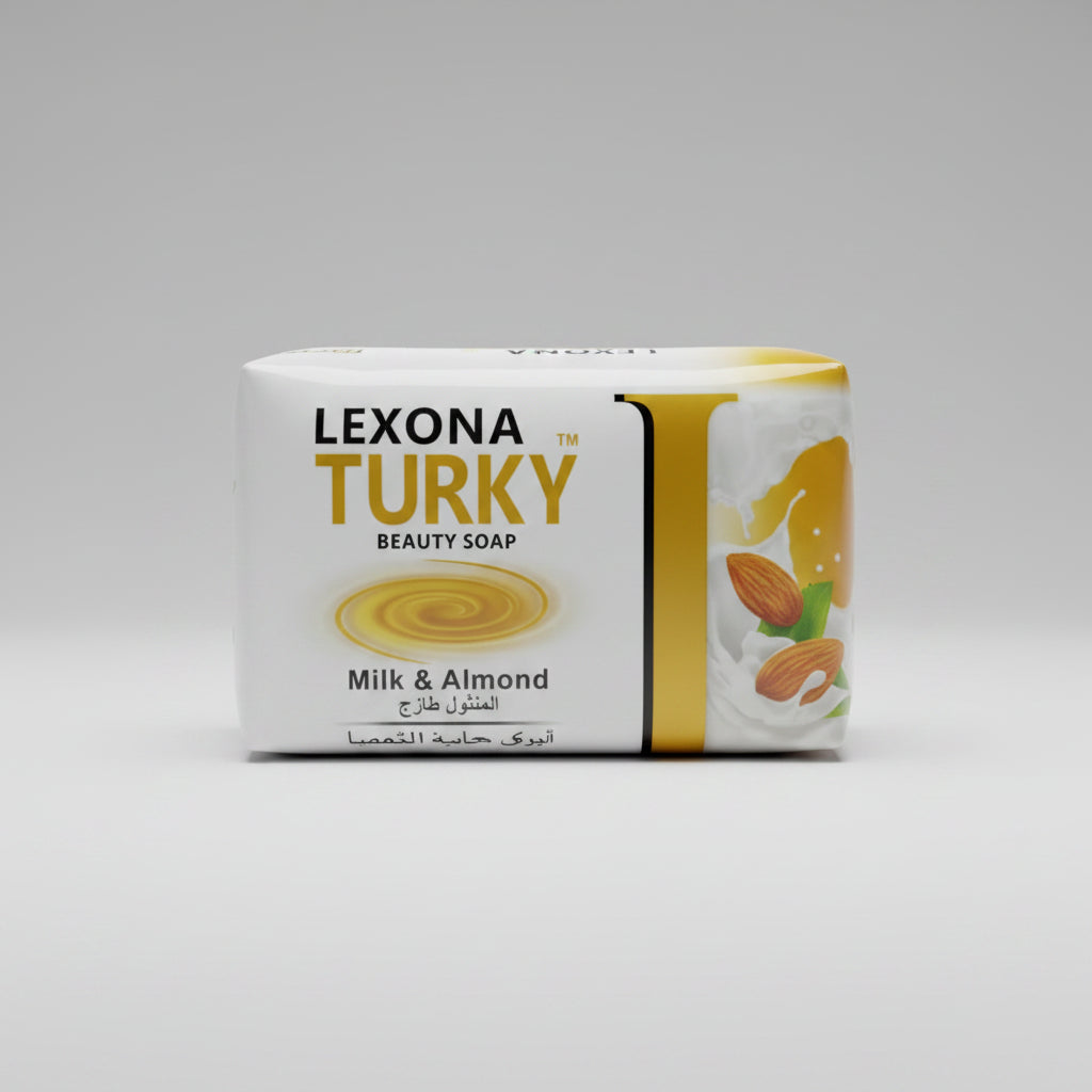 LEXONA Turky Beauty Milk & Almond Soap - Pack Of 6