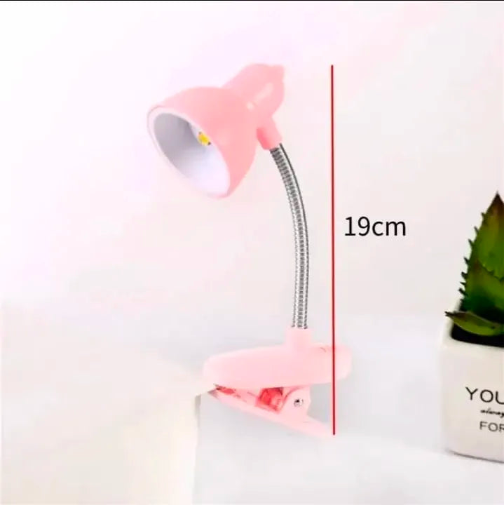 Mini LED Study Book Reading Light with Clip