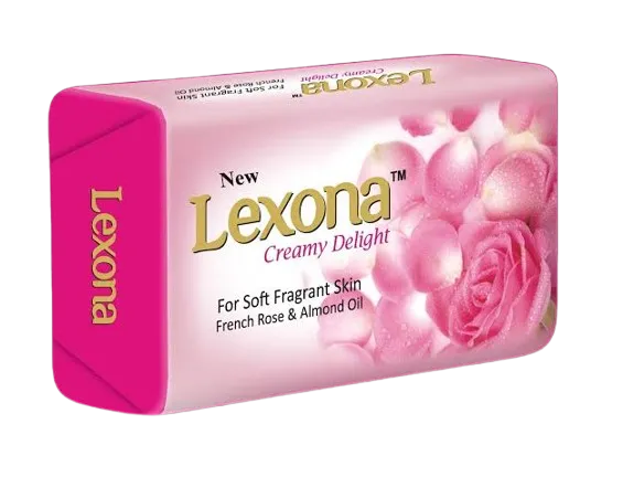 Lexona Beauty Soap Creamy Delight French Rose & Almond Oil