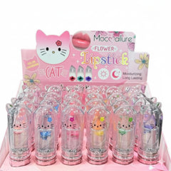 Mocallure Cat Theme Flower Jelly Transparent Lipstick