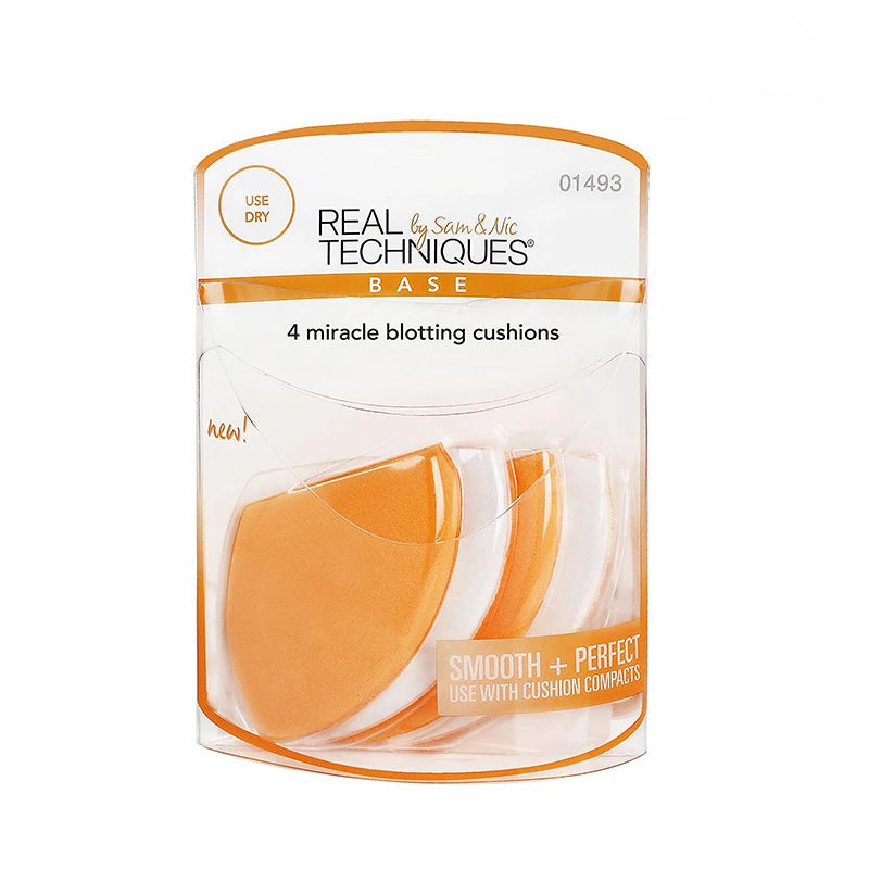 Real Techniques 4 Miracle Blotting Cushions