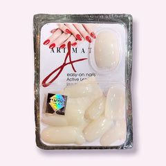 Artmatic Artificial Nails 12 Pcs Set – Stylish Press-On Nails for Instant Manicure