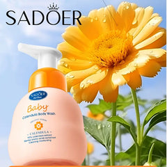 SADOER Baby Calendula Amino Acid Mild Body Wash - 380ml