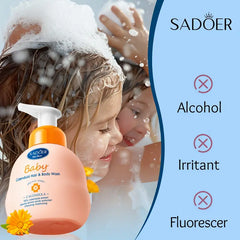 SADOER Baby Calendula Amino Acid Mild Body Wash - 380ml