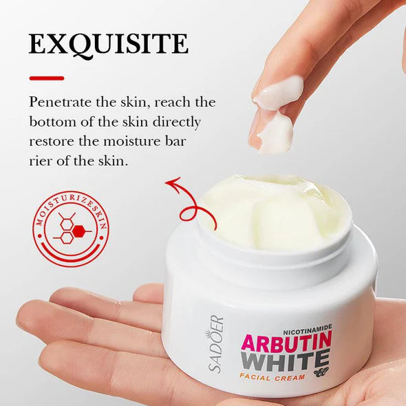 Sadoer Nicotinamide Arbutin White Facial Cream - 50g