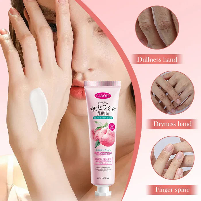 SADOER Peach Lactobacillus Hand Cream - 30gm