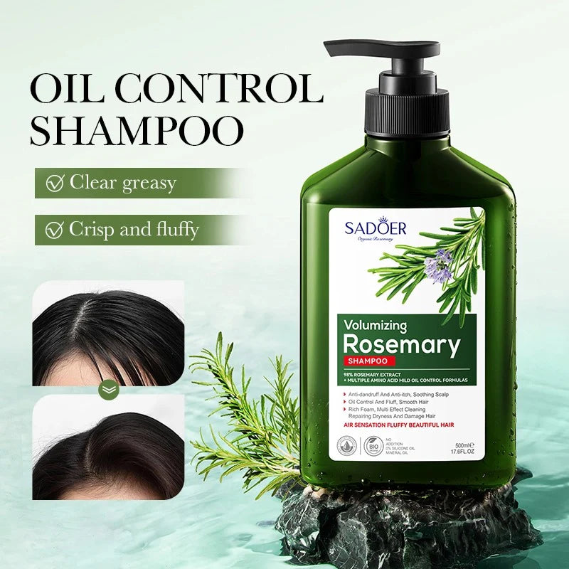 SADOER Rosemary Volumizing Anti-Dandruff Anti-Itch Shampoo