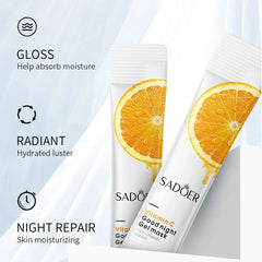 SADOER Vitamin C Good Night Sleeping Gel Mask - 20Pcs