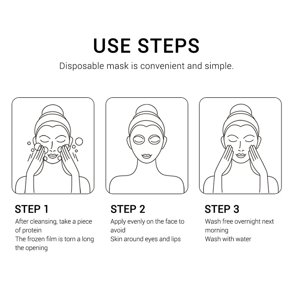 SADOER Vitamin C Good Night Sleeping Gel Mask - 20Pcs