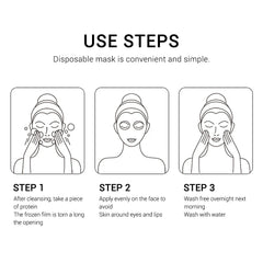 SADOER Vitamin C Good Night Sleeping Gel Mask - 20Pcs