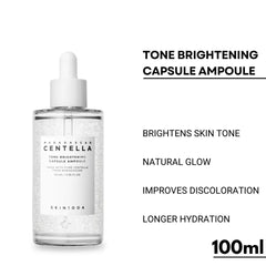 SKIN1004 Madagascar Centella Tone Brightening Capsule Ampoule - 100ml - Made in Korea