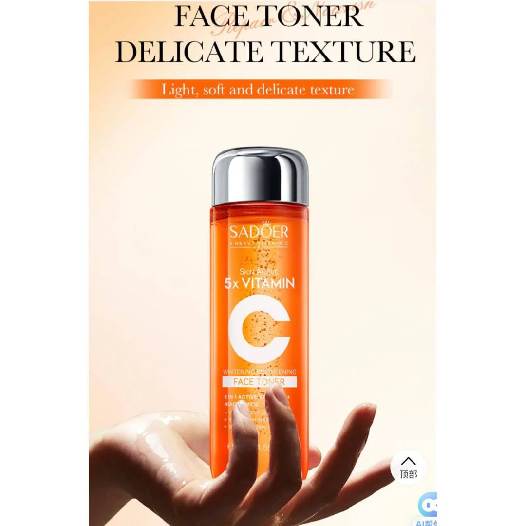 Sadoer 5x Vitamin C Face Toner - 130ml
