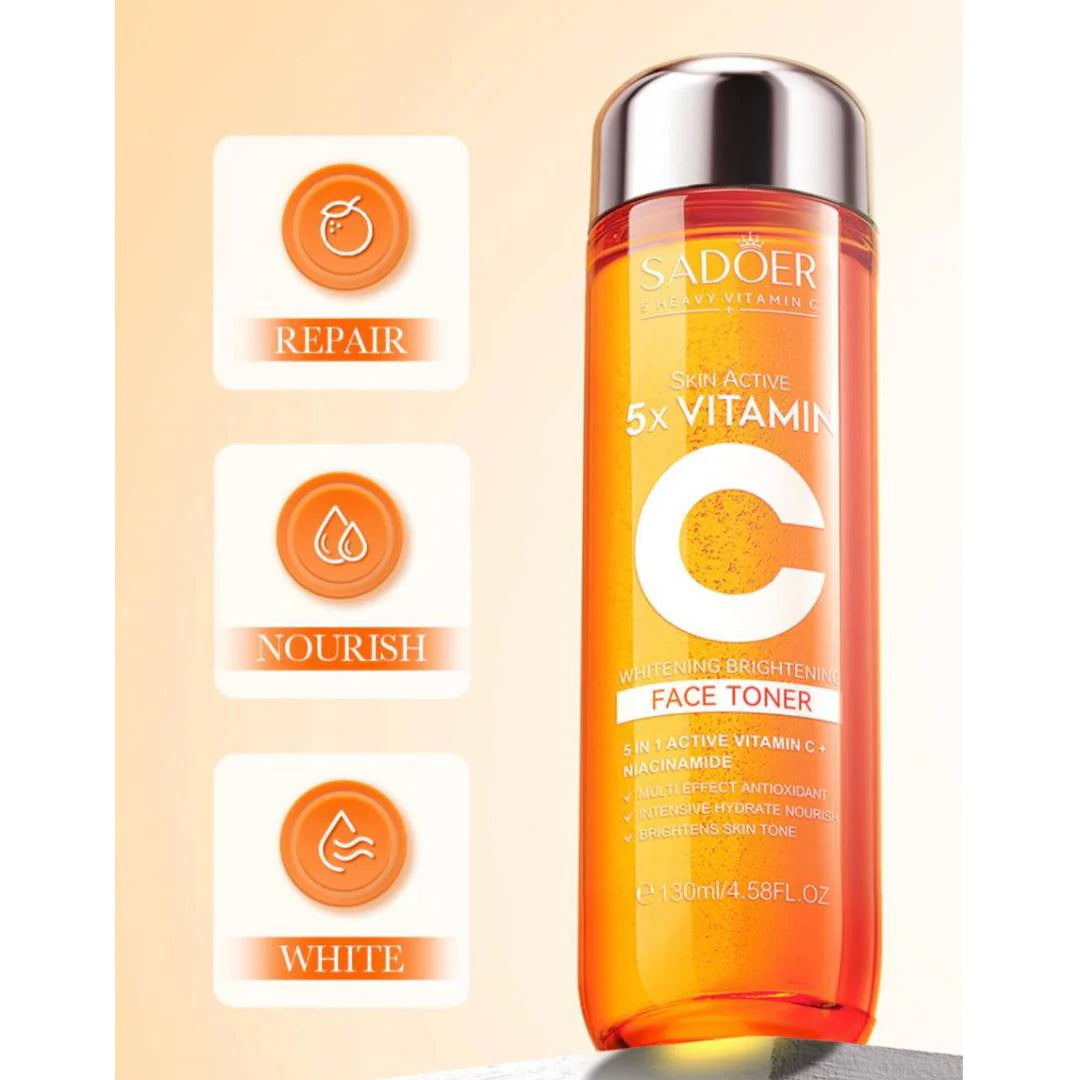 Sadoer 5x Vitamin C Face Toner - 130ml