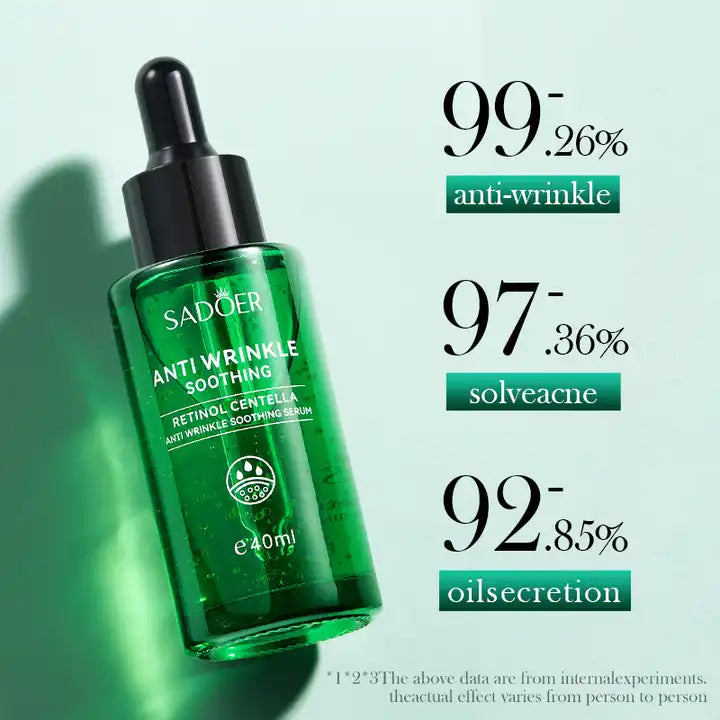 Sadoer Anti Wrinkle Soothing Retinol Face Serum - 40ml