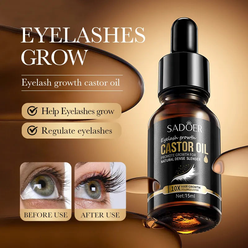 Sadoer Eyelash Growth Castor Oil - 15ml