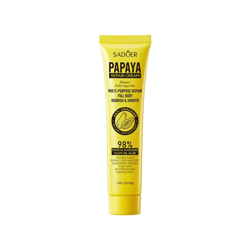 Sadoer Multi-purpose Repair Full Body Nourish and Smooth Papaya Repair Cream - 30g
