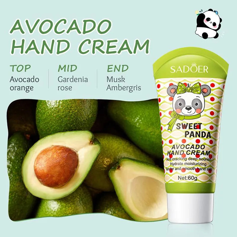 Sadoer Sweet Panda Avocado Hand Cream 60g