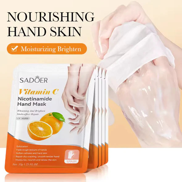 Sadoer Vitamin C Nicotinamide Whitening Hand mask - 35g