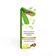 Saeed Ghani - Hair Removal Cream With Aloe Vera & Vitamin E -  50ml