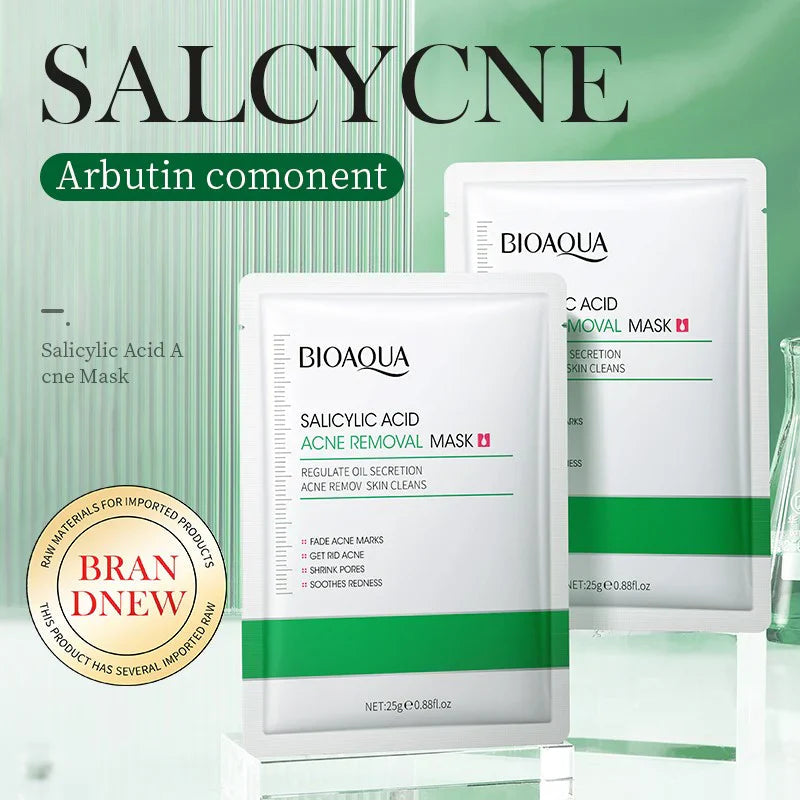 BIOAQUA Salicylic + Hyaluronic Vitamin E Sheet Masks