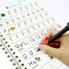 Sank Magic Practice Copybooks with Magic Pen - 10 Refills( Pack Of 4 )