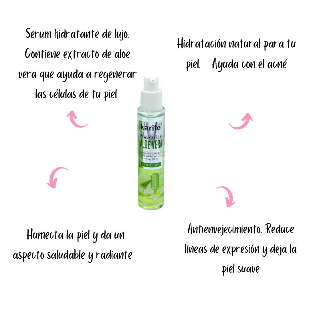 Original Karite Power Aloe Vera Moisturizing Serum - 35ml