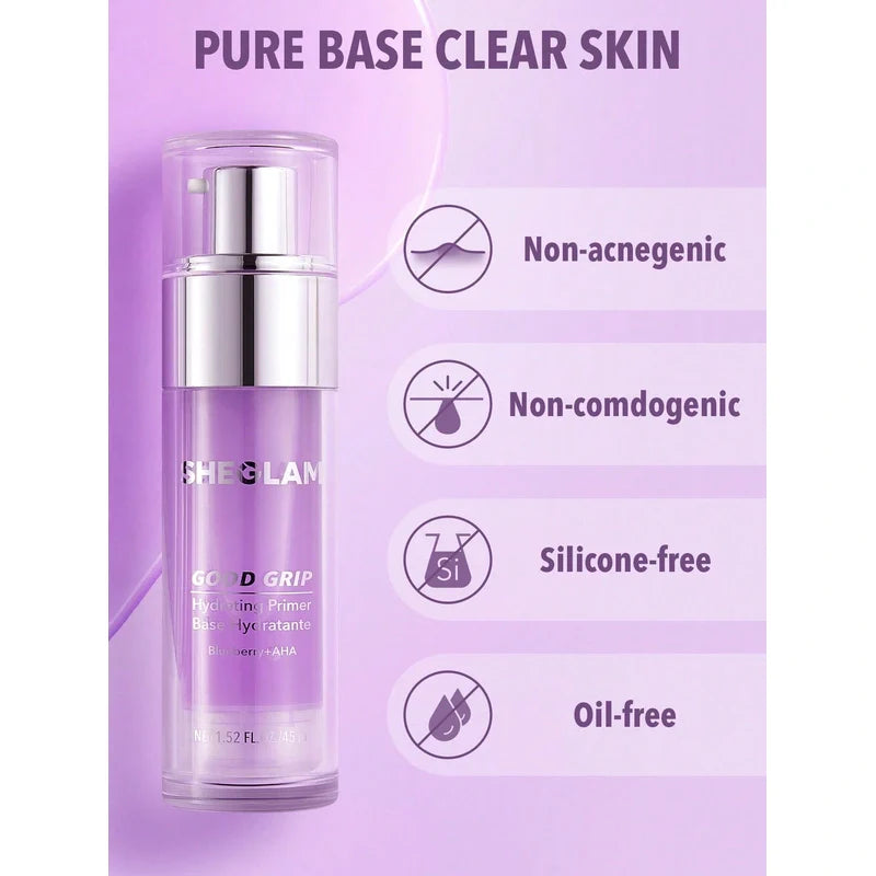 Sheglam Good Grip Hydrating Primer Blueberry + AHA - 45ml
