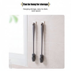 Silicone Brush for Bottle Feeder Brush, with 13" Long Handle for Water Bottles