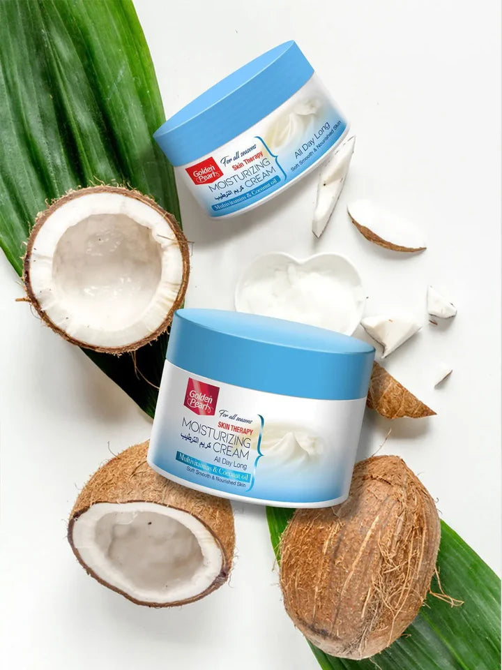 Golden Pearl Skin Therapy Moisturizing Cream - Multivitamins & Coconut Oil - 75ml