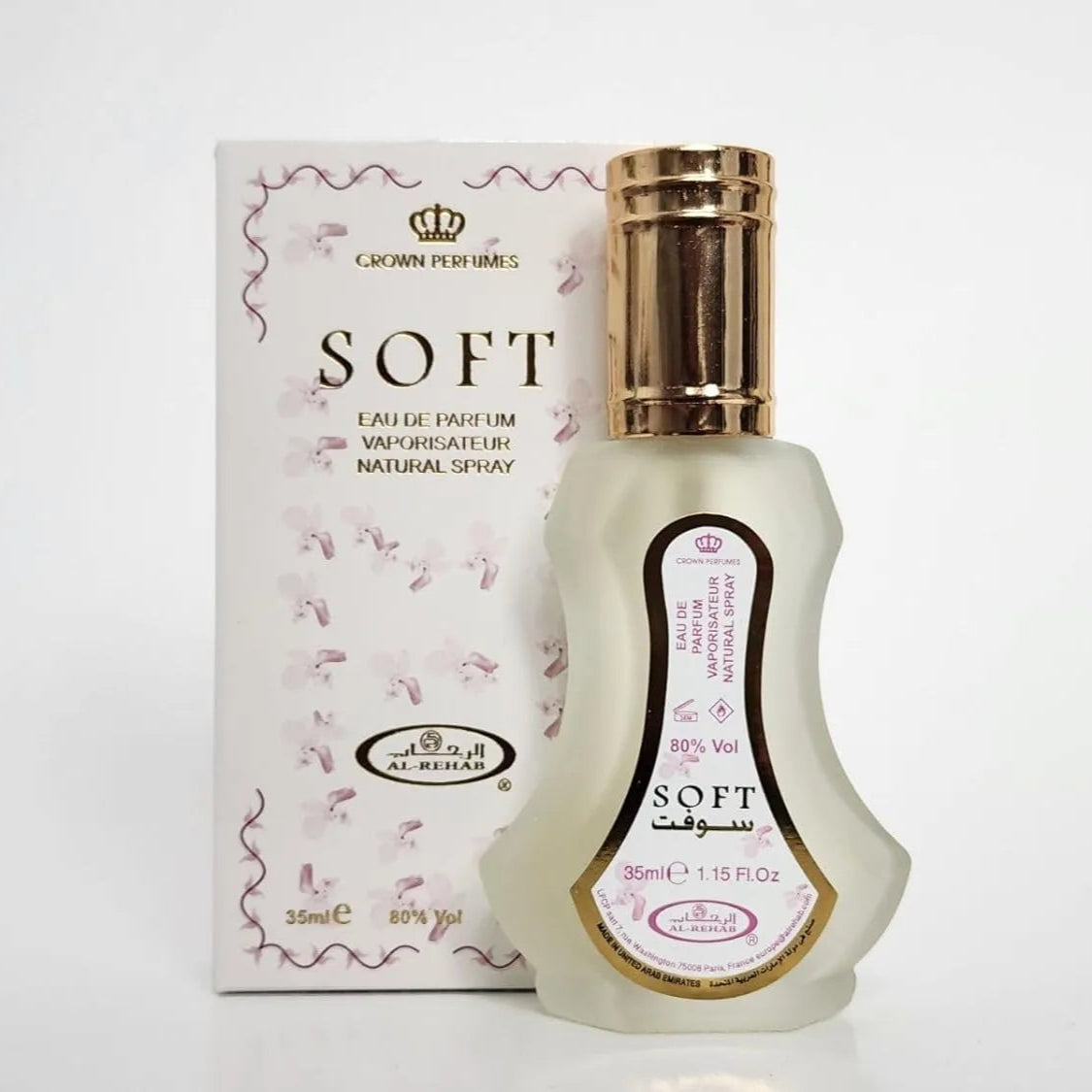 Al Rehab Soft Eau De Natural Perfume Spray - 35ml