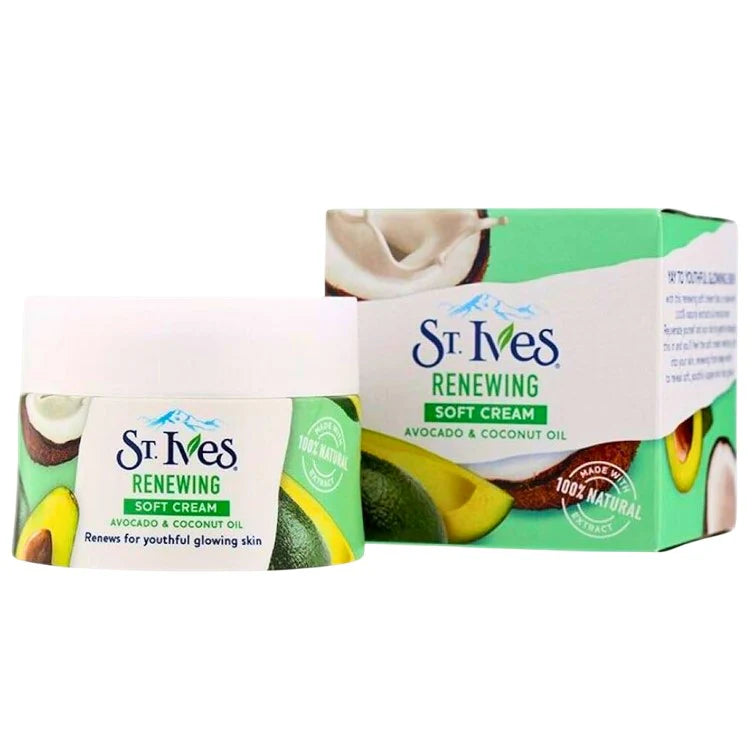 St. Ives Moisturizing Cream Renewing Avocado & Coconut Oil - 45g