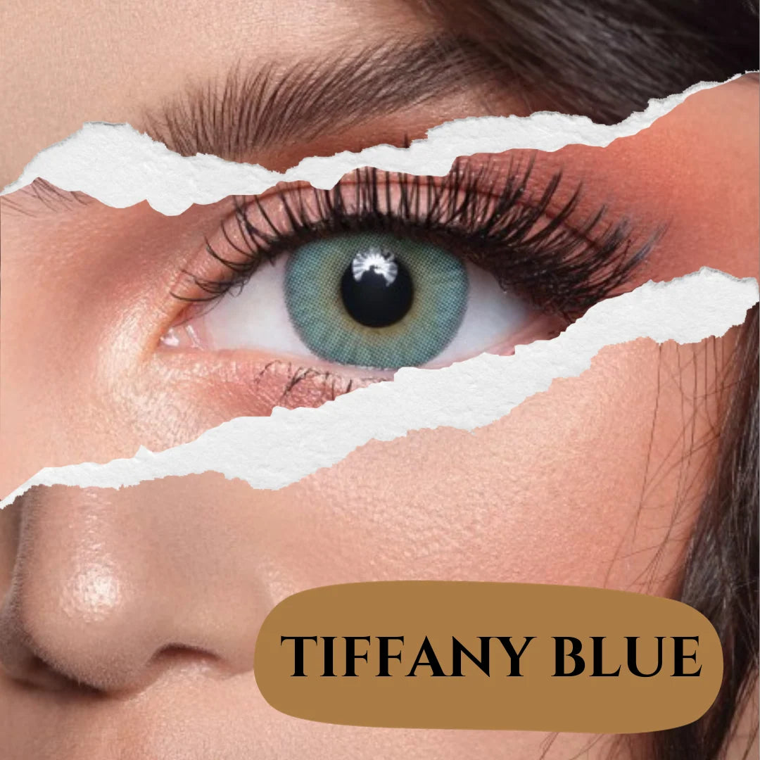 Dahab Gold Collection Tiffany Blue Contact Lenses