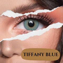 Dahab Gold Collection Tiffany Blue Contact Lenses