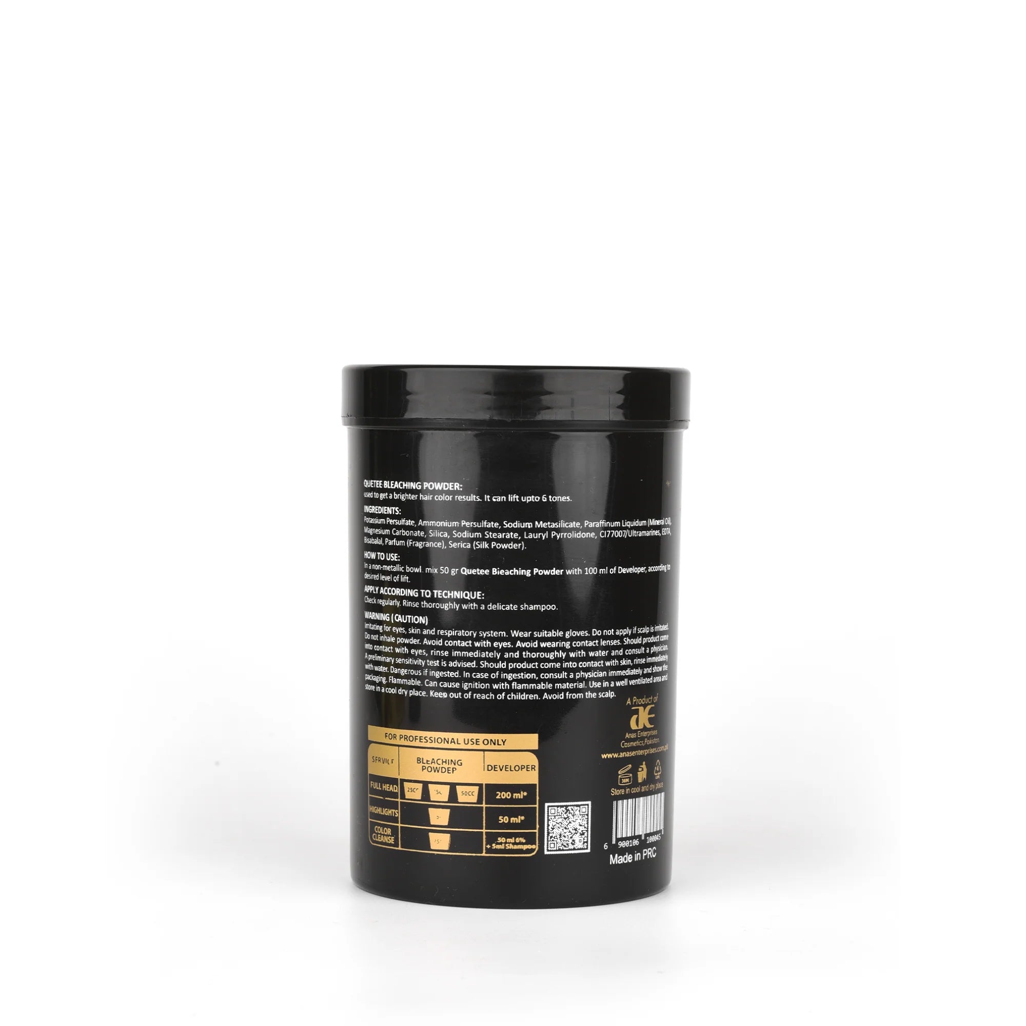Quetee Beauty Keratin Complex Jar Bleaching Powder