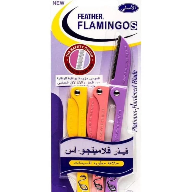 Feather Flamingo For Shaving Facial Body Hair