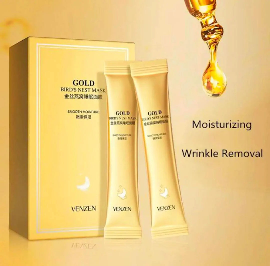 VENZEN Gold Bird's Nest Sleeping Mask 4ml*20