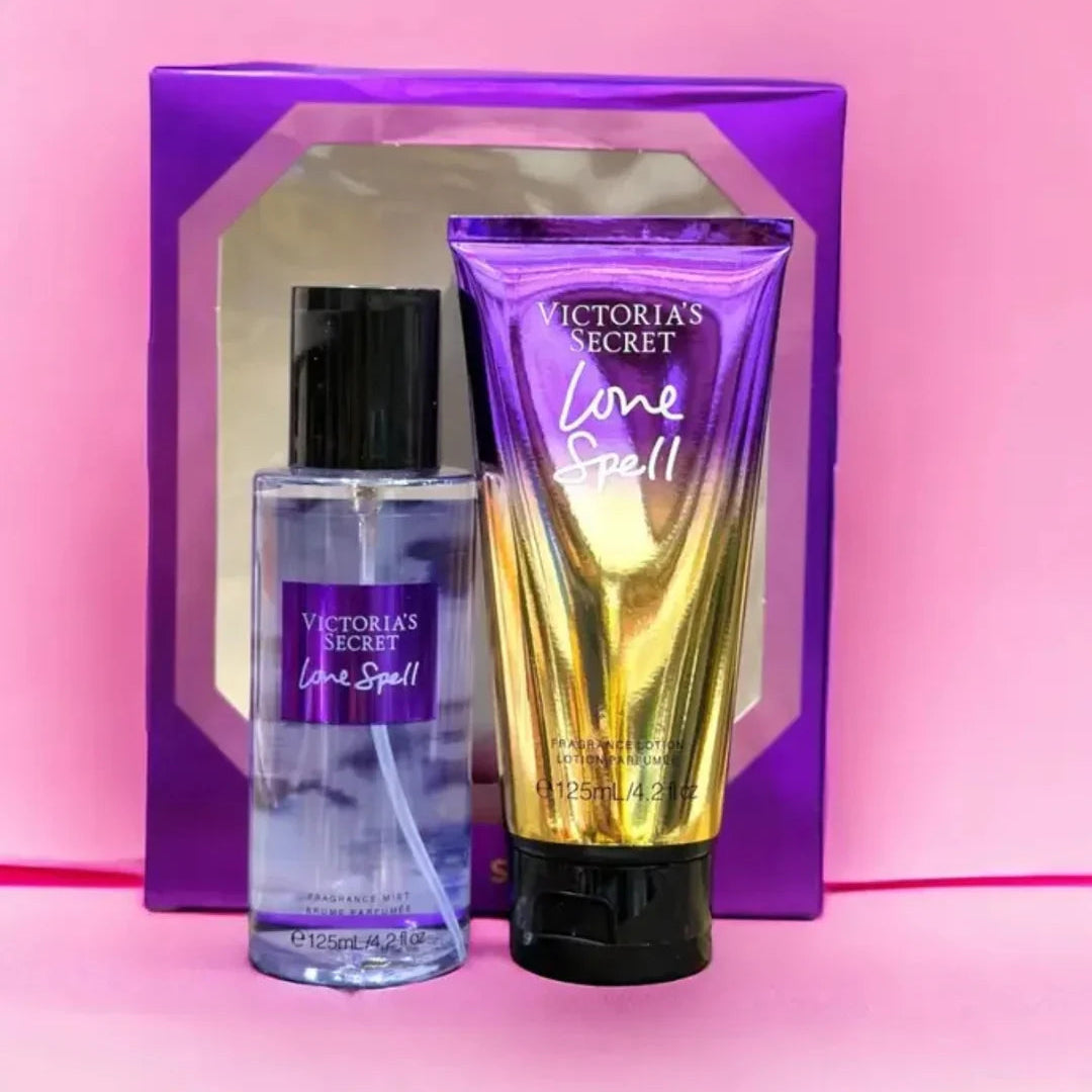 VICTORIA SECRET Love Spell Body Lotion & Mist Set - 125ml Each