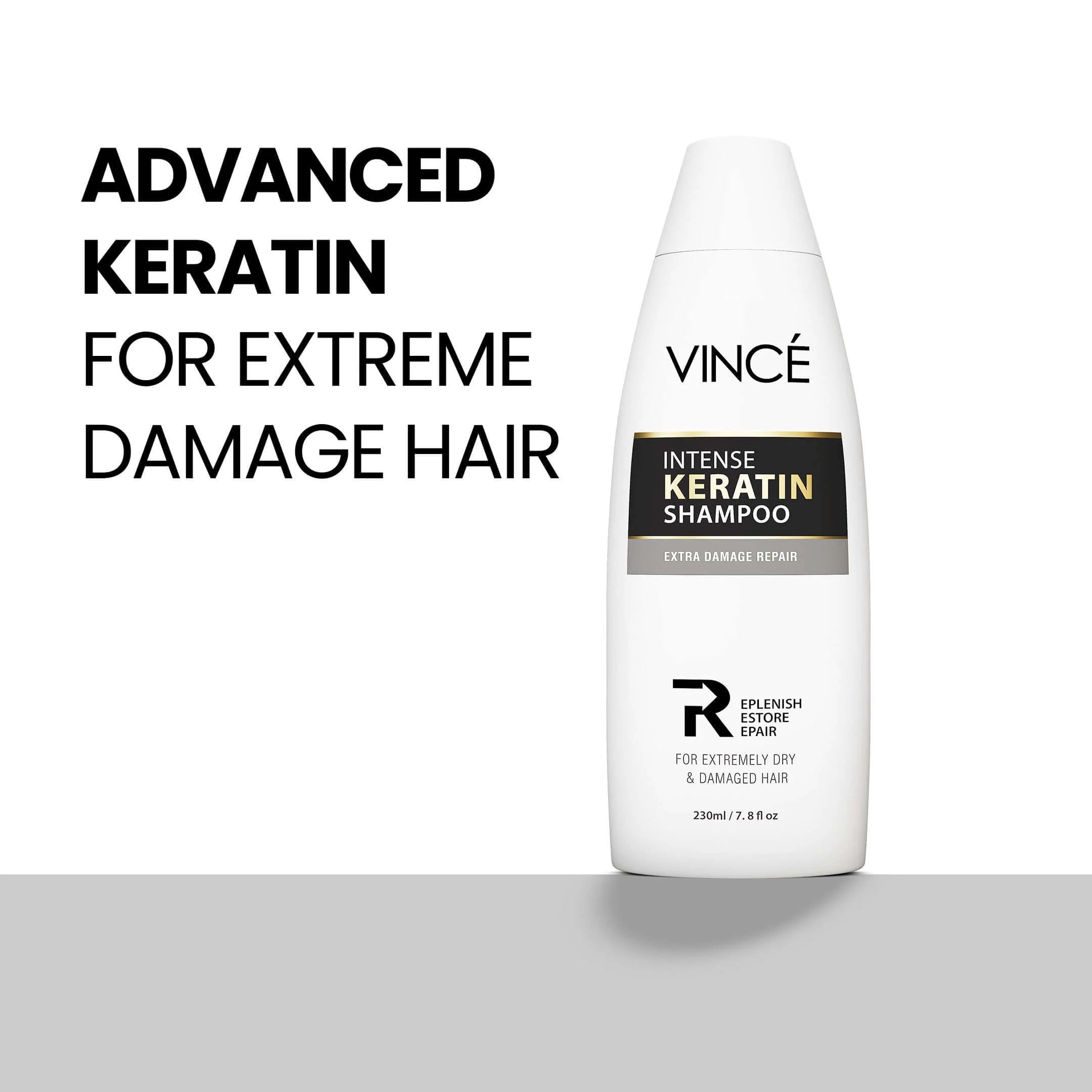 VINCE Intense Keratin Shampoo - 460ml