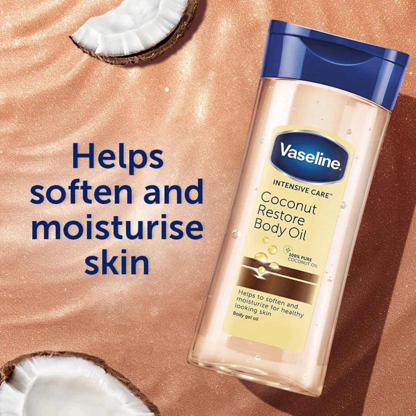 Vaseline Intensive Care Coconut Restore Body Oil - 200ml