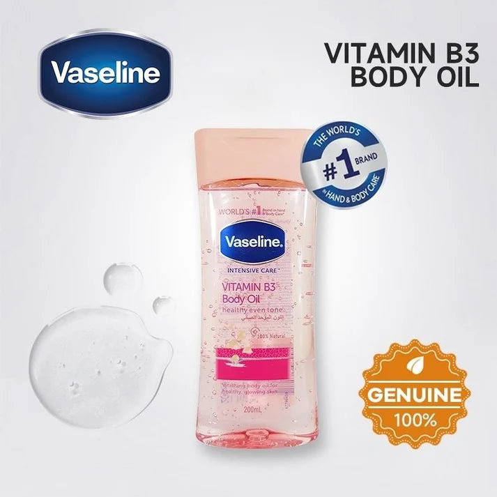 Vaseline Intensive Care Vitamin B3 Body Oil - 200ml